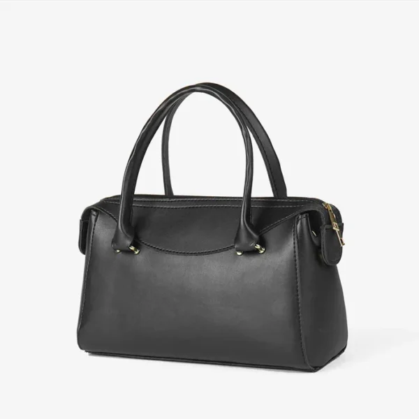 Hand Carry Leather Handbag