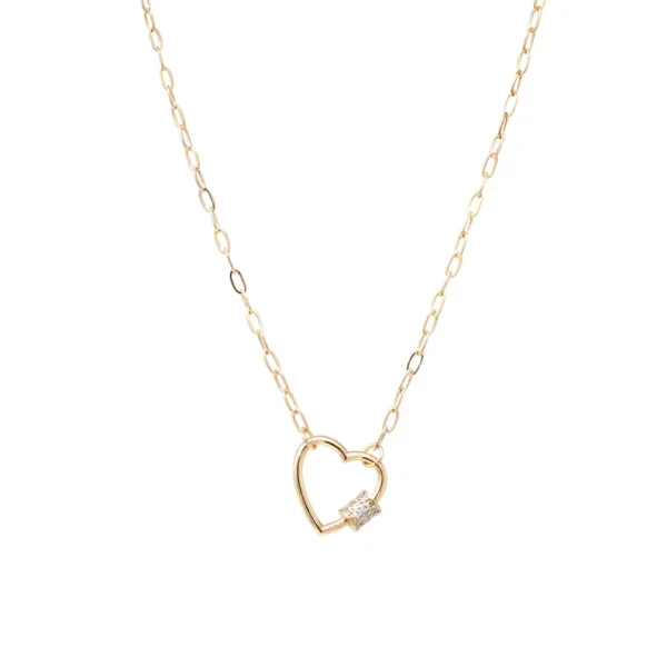 Heart Lock Necklace